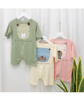 Onesies knitted Thin Children's Short Sleeve Home ...