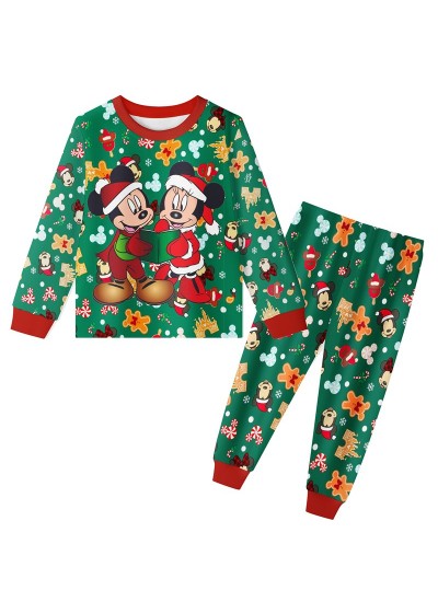 Christmas Pajamas Disney Kids Red Fall Winter Christmas Costumes