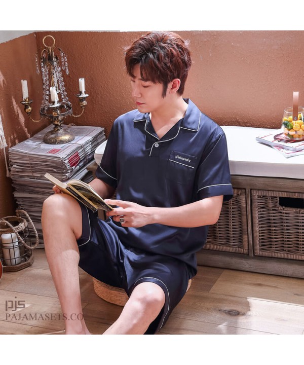 Summer Ice Silk Pants Men Loose Straight Cut Plus Size Casual Sports Long Pant Man Seluar Slack Lelaki I.662103046