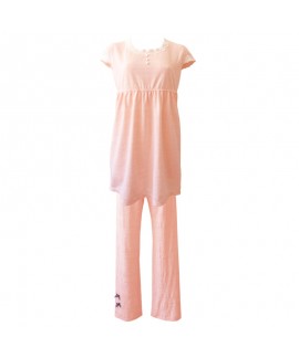 Fashion soft texture pyjamas short sets for women comfy pajamas female