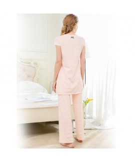 Fashion soft texture pyjamas short sets for women comfy pajamas female