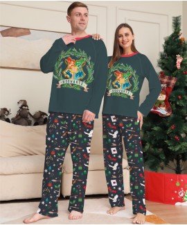 Matching Pajamas Christmas Harry Potter Christmas Pajamas Christmas Parent-child Baby Romper Home Clothes