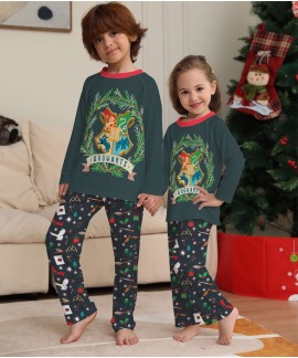 Matching Pajamas Christmas Harry Potter Christmas Pajamas Christmas Parent-child Baby Romper Home Clothes