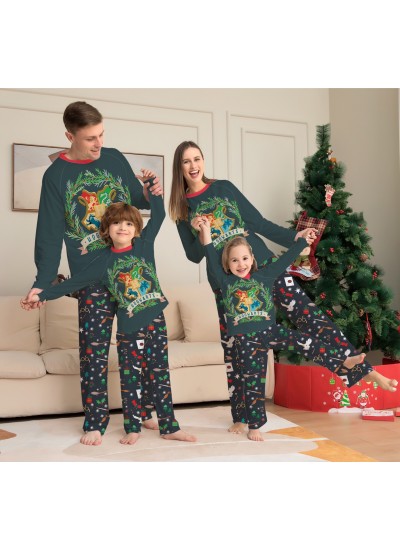 Matching Pajamas Christmas Harry Potter Christmas Pajamas Christmas Parent-child Baby Romper Home Clothes