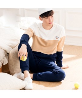 Men's Winter pajamas long-sleeved cotton softest pyjamas