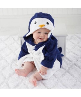 Baby warm penguin crawling set of pajamas cheap co...