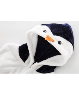 Baby warm penguin crawling set of pajamas cheap comfy pyjamas for children