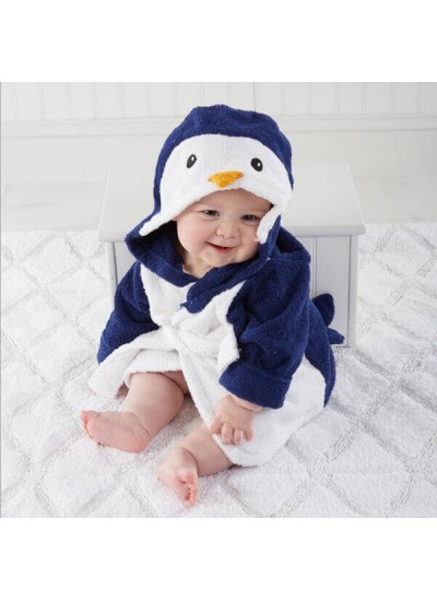 Baby warm penguin crawling set of pajamas cheap comfy pyjamas for children