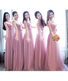 Wedding dress thin long binding bandage sisters we...