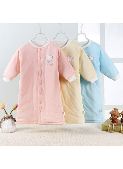 Baby Kid Clothes Cloud Print Sleepwear Thicken Autumn Winter Pajamas Wholesale and Retail