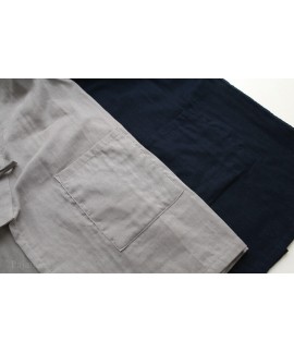 Spring and Summer New Men's Japanese Robe 100% Cotton Pajamas Monochrome Kimono Pajamas Sleep Pants Wholesale