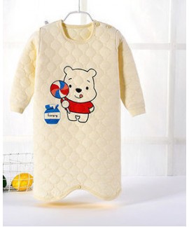 Winter Children's Cartoon Pajama Baby Thickened Bathrobe Wholesale and Retail