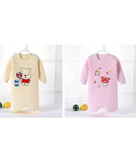 Winter Children's Cartoon Pajama Baby Thickened Bathrobe Wholesale and Retail