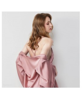 French Sexy Dressing Gown Suspenders Pajamas Robe Women Spring Summer Autumn Two-piece Nightdress Wholesale