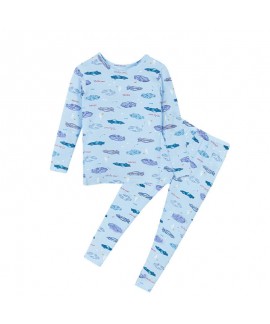 Roller rabbit stretch thin section boys long-sleeved loungewear Wholesale and Retail