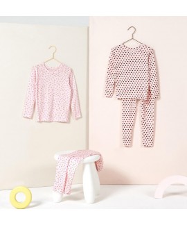 Roller rabbit children pajamas modal pink girls su...
