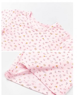 Roller rabbit children pajamas modal pink girls suit Wholesale and Retail