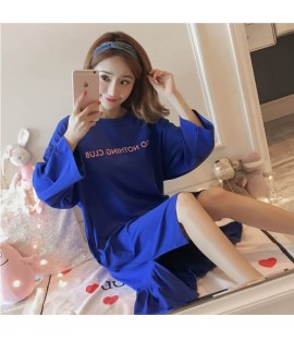 Fashion Women Autumn Winter Night Dress Cotton Long Sleeve Print NIghtgown for Women Thicken Warm Dress Sleepwear