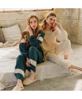 New Pregnant Women's Leisure Cotton pyjamas in Autumn and Winter
