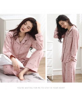 New leisure pure cotton women's pajama sets for wo...