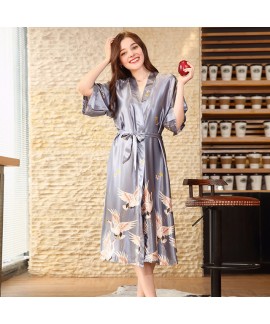 Simulated silk wedding pyjamas for women luxury female bridesmaid pj sets