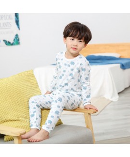 Children Comfy cotton pajama sets for spring cheap Simple atmosphere lounge pajamas sets