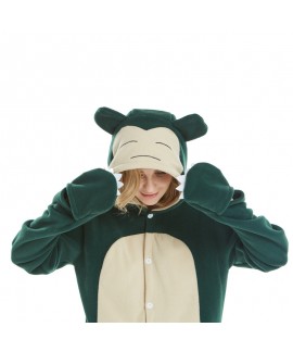 Kabi animal cartoon one-piece pajamas fleece long sleeve couple pajamas in autumn and winter