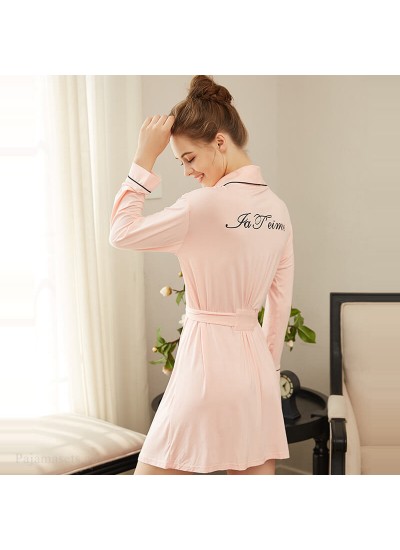 Comfortable long sexy cotton Pajama for women at home
