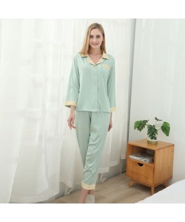 Summer sexy two piece pajama sets large size ice s...