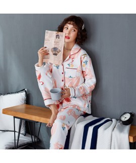 Winter moonsuit thickened air cotton sandwich pure cotton warm pajamas for pregnant women