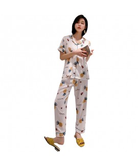 Fashionable pajamas women's summer comfortable and...