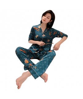 2020 Sports leisure fashion comfortable sleepwear cool and breathable pajama set for women