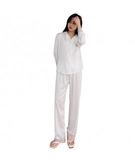 New personalized leisure pajama set spring and summer simple trend comfortable sleepwear