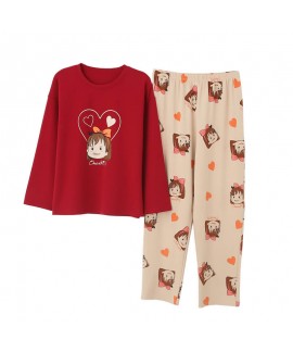 Lovely autumn and winter student leisure sleepwear...