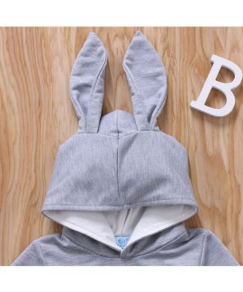 Easter Costume Cartoon Bunny One Piece Jumpsuit Ho...