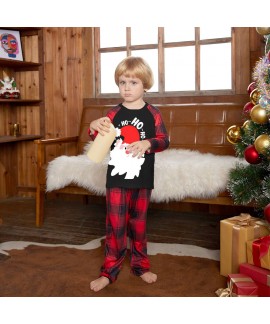 Christmas home clothes Europe and America parent-child Christmas home clothes