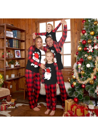 Christmas home clothes Europe and America parent-child Christmas home clothes