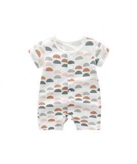 Bamboo Fiber Baby sleepwear Short Sleeve Baby One ...