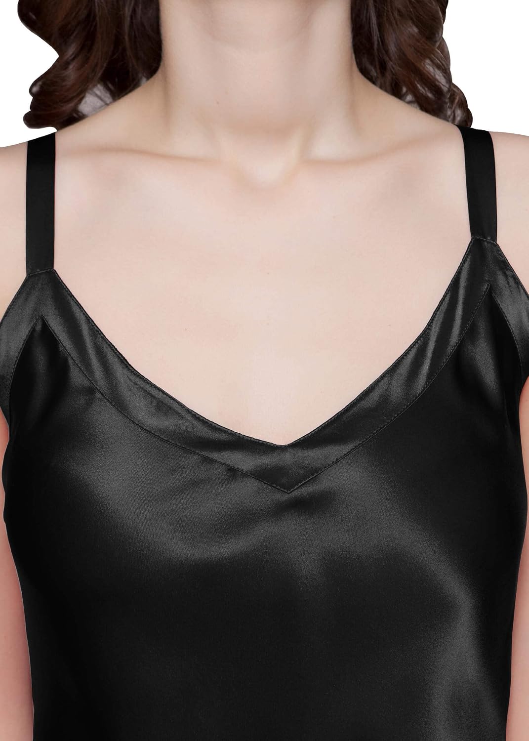 Luxurious Silk Nightgown for Women - Flowy Maxi Dress