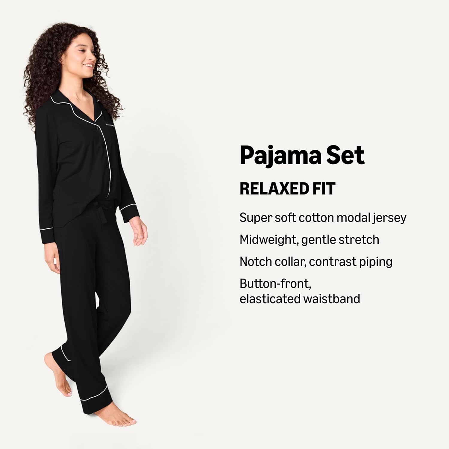 Women's Cotton Modal Pajama Set – Soft Loungewear